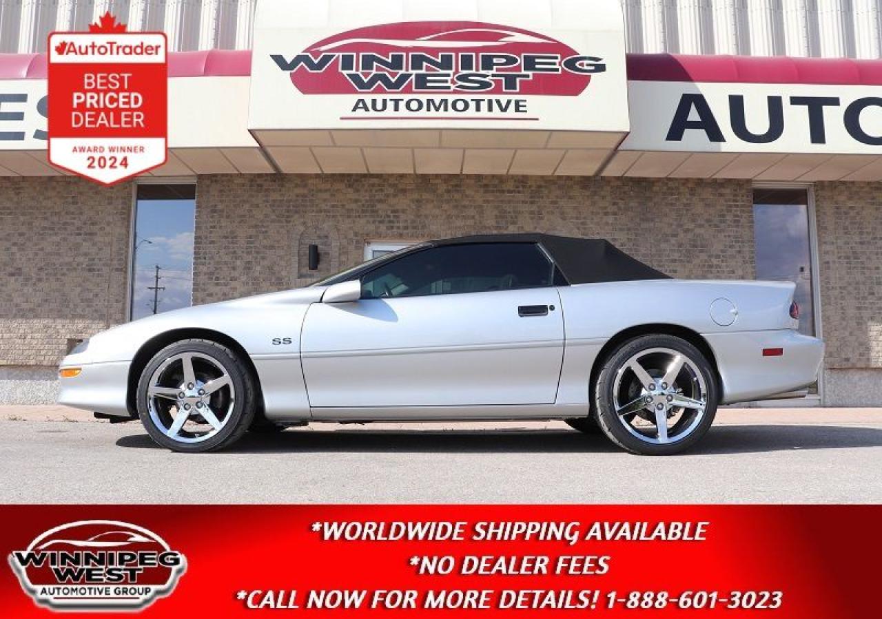 Used 1997 Chevrolet Camaro SS SLP CONVERTIBLE, VERY RARE BUILD, AS NEW!! for sale in Headingley, MB