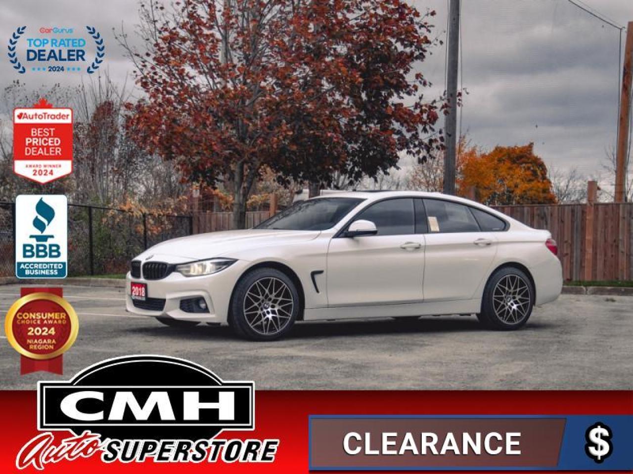 Used 2018 BMW 4 Series 430i xDrive Gran Coupe  **SUNROOF** for sale in St. Catharines, ON