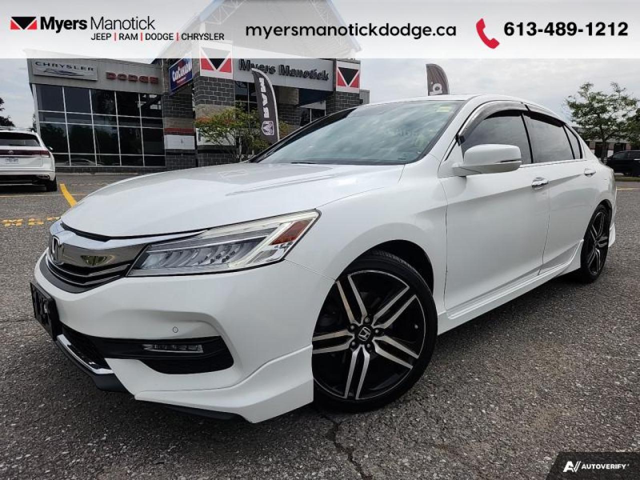 Used 2016 Honda Accord Sedan Touring  - Navigation - $105.02 /Wk for sale in Ottawa, ON