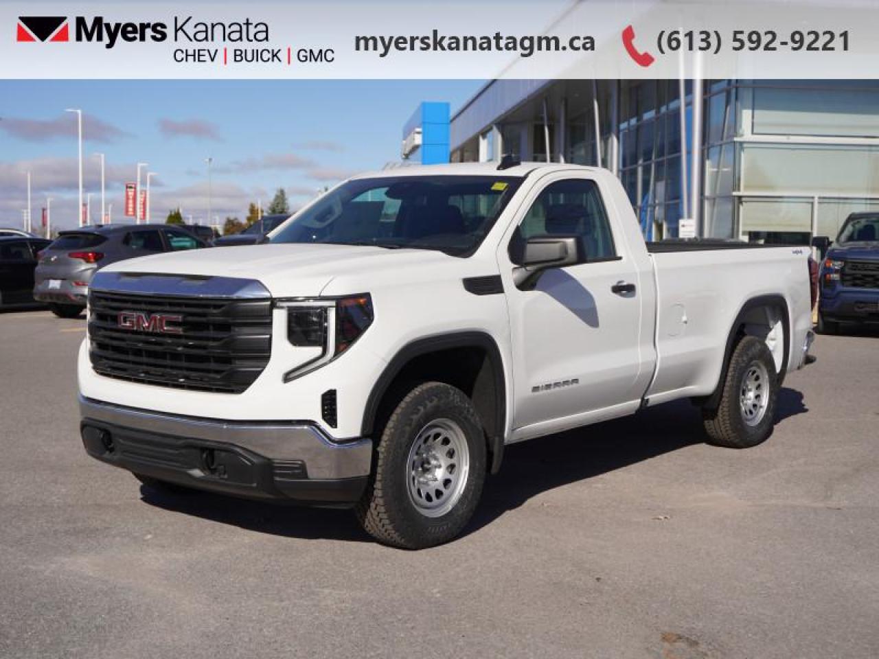 New 2024 GMC Sierra 1500 Pro  - Apple CarPlay -  Android Auto for sale in Kanata, ON