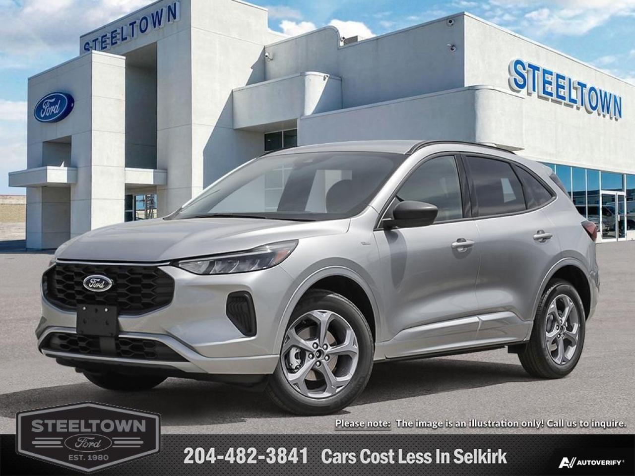 New 2024 Ford Escape ST-Line  - Aluminum Wheels -  Apple CarPlay for sale in Selkirk, MB