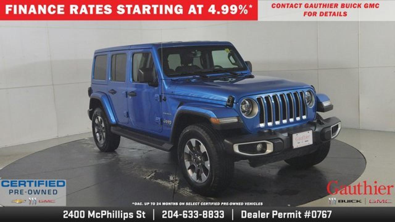 Used 2022 Jeep Wrangler Unlimited Sahara for sale in Winnipeg, MB