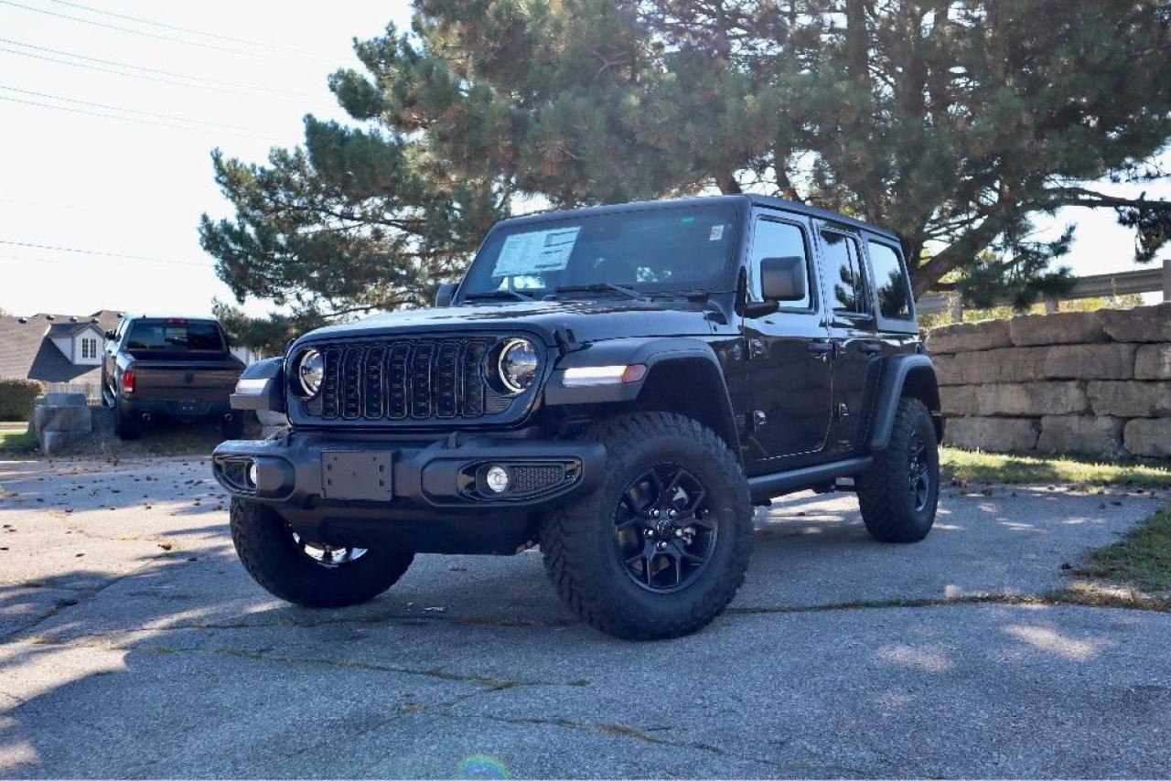 New 2024 Jeep Wrangler Willys 4 Door 4x4 for sale in Waterloo, ON