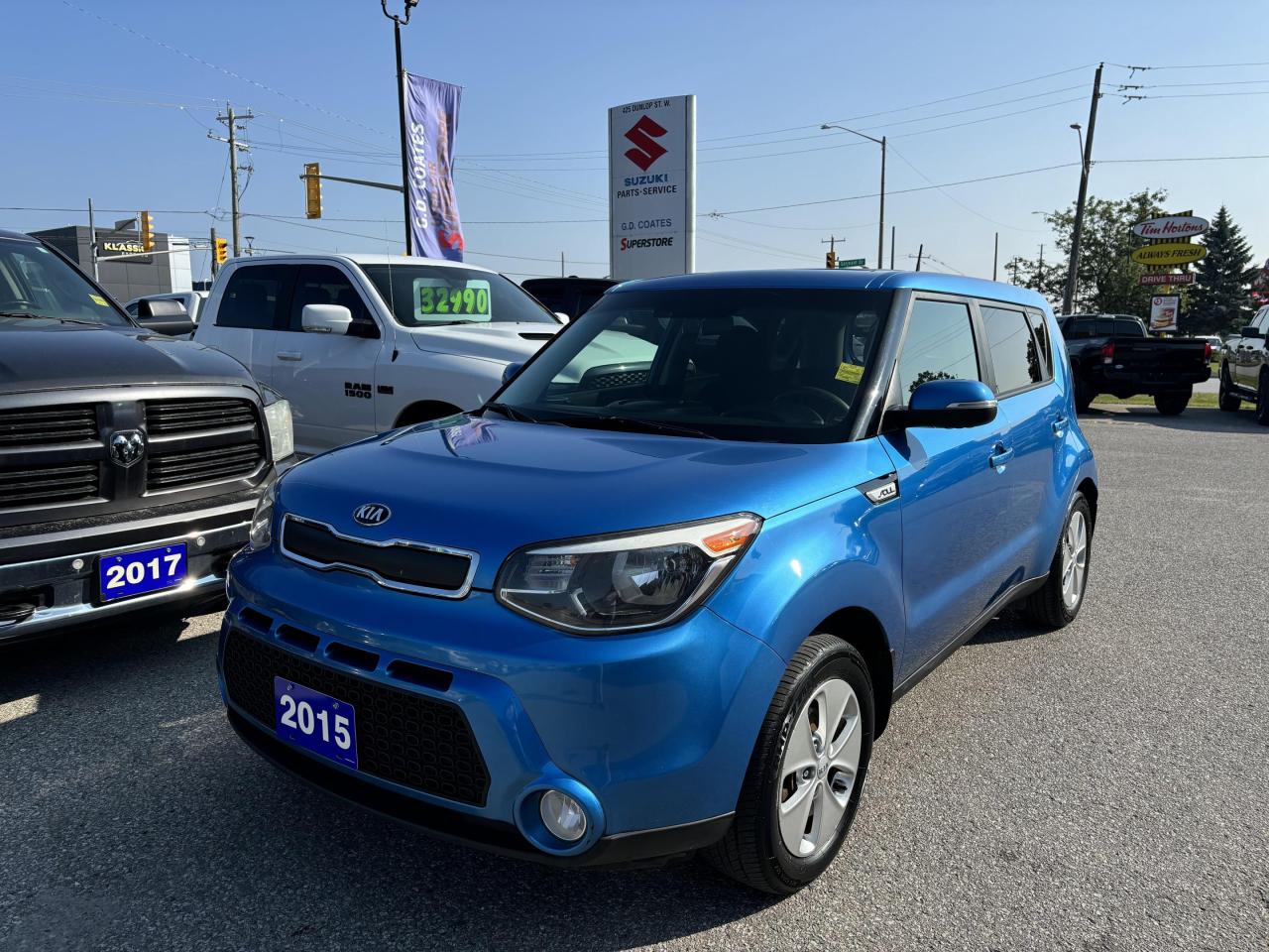 The 2015 Kia Soul LX is a top-of-the-line vehicle that offers both style and functionality. With its sleek design and modern features, this car is sure to turn heads wherever you go. Equipped with Bluetooth technology, you can easily stay connected on the go, making hands-free communication a breeze. The heated seats provide ultimate comfort, perfect for those cold winter days. The alloys give the car a sporty look and enhance its performance. This car is perfect for anyone looking for a reliable and efficient vehicle. With its advanced features and impressive performance, the 2015 Kia Soul LX is a smart choice for any driver. Dont miss the opportunity to own this amazing car and experience the ultimate driving experience. Upgrade your ride today and feel the power of the 2015 Kia Soul LX!

G. D. Coates - The Original Used Car Superstore!
 
  Our Financing: We have financing for everyone regardless of your history. We have been helping people rebuild their credit since 1973 and can get you approvals other dealers cant. Our credit specialists will work closely with you to get you the approval and vehicle that is right for you. Come see for yourself why were known as The Home of The Credit Rebuilders!
 
  Our Warranty: G. D. Coates Used Car Superstore offers fully insured warranty plans catered to each customers individual needs. Terms are available from 3 months to 7 years and because our customers come from all over, the coverage is valid anywhere in North America.
 
  Parts & Service: We have a large eleven bay service department that services most makes and models. Our service department also includes a cleanup department for complete detailing and free shuttle service. We service what we sell! We sell and install all makes of new and used tires. Summer, winter, performance, all-season, all-terrain and more! Dress up your new car, truck, minivan or SUV before you take delivery! We carry accessories for all makes and models from hundreds of suppliers. Trailer hitches, tonneau covers, step bars, bug guards, vent visors, chrome trim, LED light kits, performance chips, leveling kits, and more! We also carry aftermarket aluminum rims for most makes and models.
 
  Our Story: Family owned and operated since 1973, we have earned a reputation for the best selection, the best reconditioned vehicles, the best financing options and the best customer service! We are a full service dealership with a massive inventory of used cars, trucks, minivans and SUVs. Chrysler, Dodge, Jeep, Ford, Lincoln, Chevrolet, GMC, Buick, Pontiac, Saturn, Cadillac, Honda, Toyota, Kia, Hyundai, Subaru, Suzuki, Volkswagen - Weve Got Em! Come see for yourself why G. D. Coates Used Car Superstore was voted Barries Best Used Car Dealership!