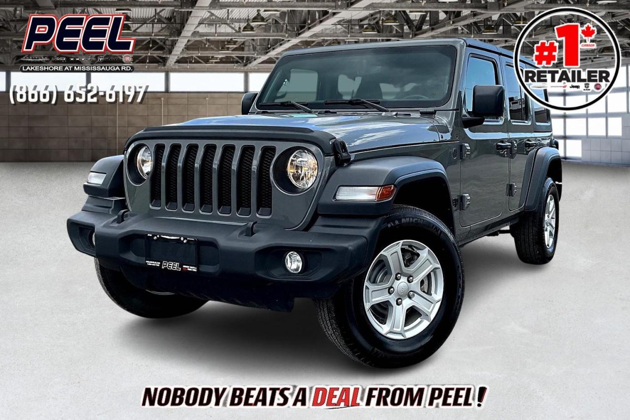 Used 2023 Jeep Wrangler Sport S 4 Door | FULLY LOADED | 4X4 for sale in Mississauga, ON