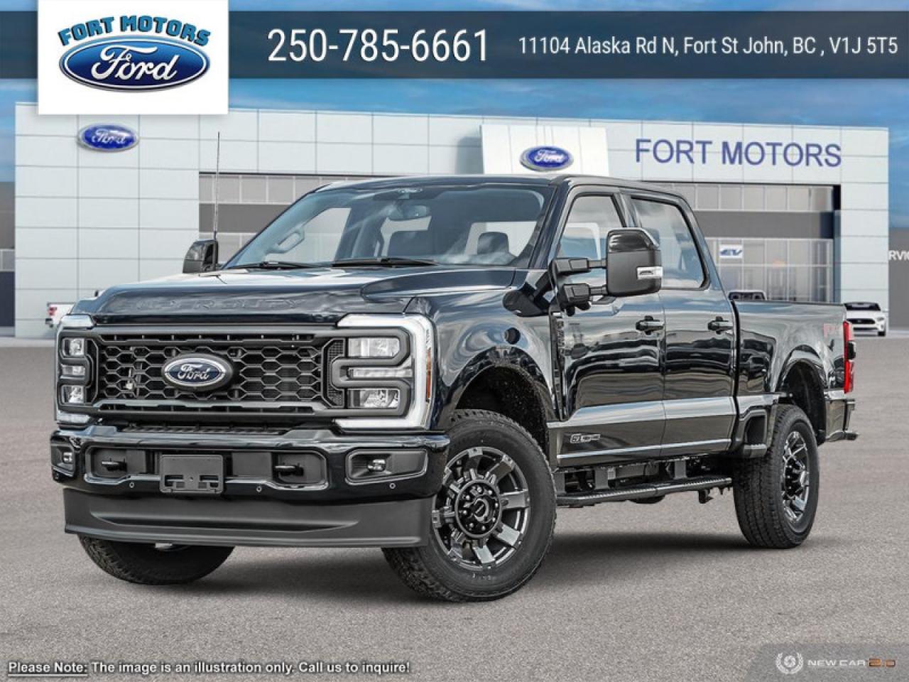 New 2024 Ford F-350 Super Duty Lariat  - Leather Seats for sale in Fort St John, BC