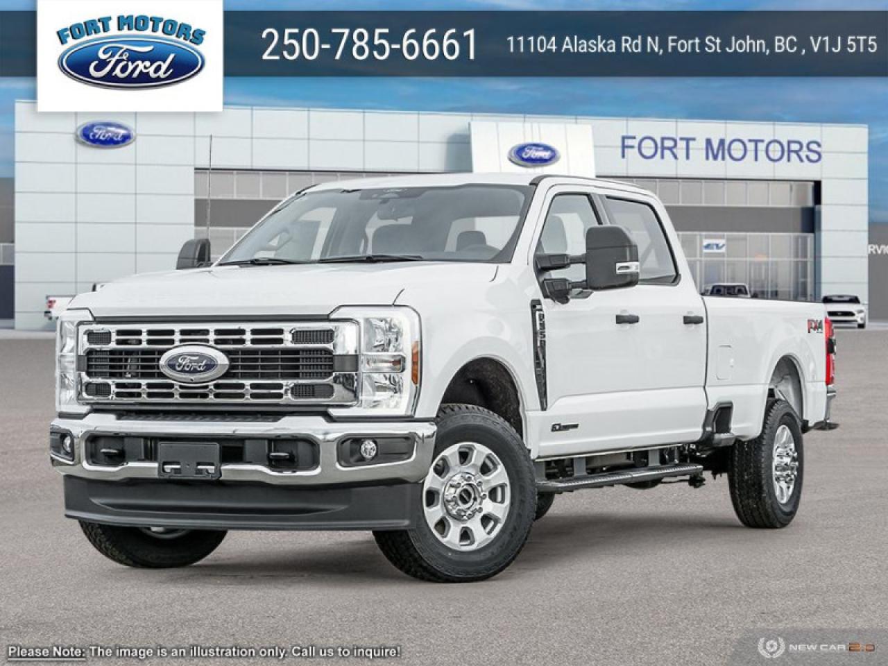 New 2024 Ford F-350 Super Duty XLT  - Diesel Engine for sale in Fort St John, BC