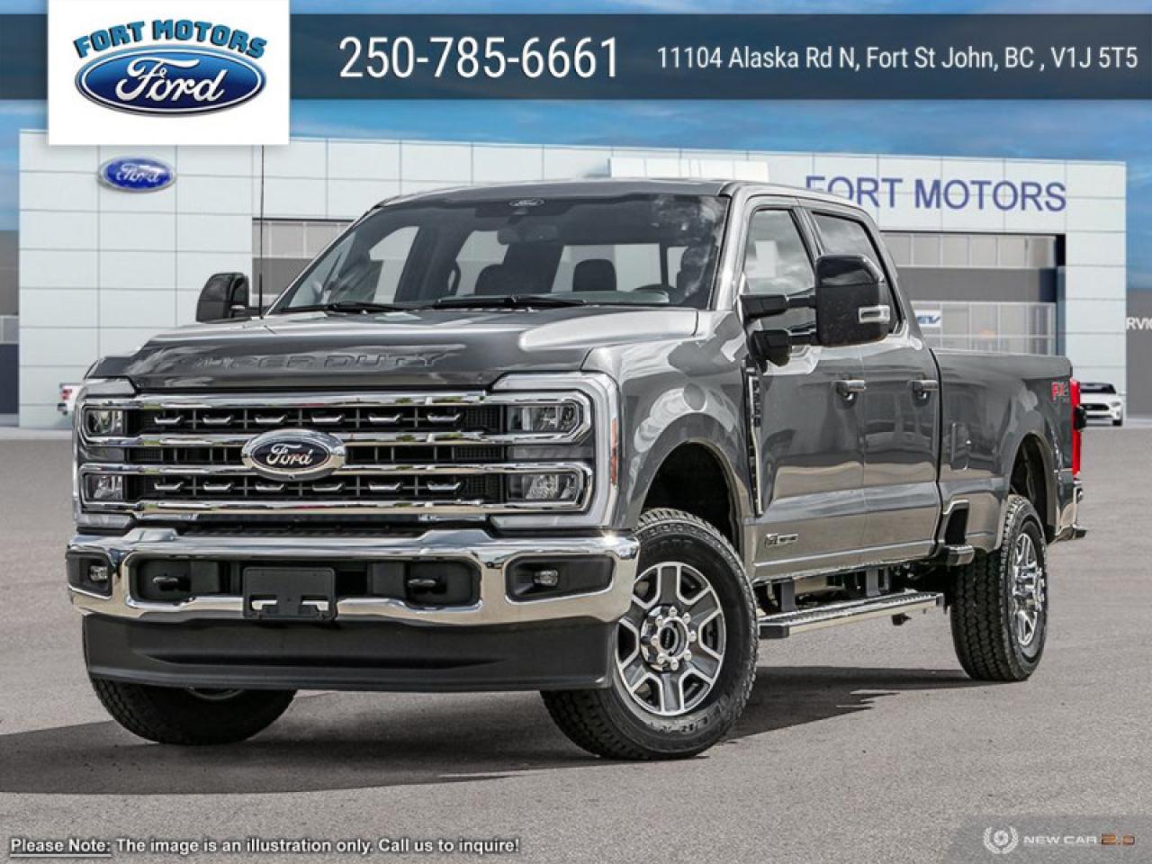 New 2024 Ford F-350 Super Duty Lariat  - Leather Seats for sale in Fort St John, BC