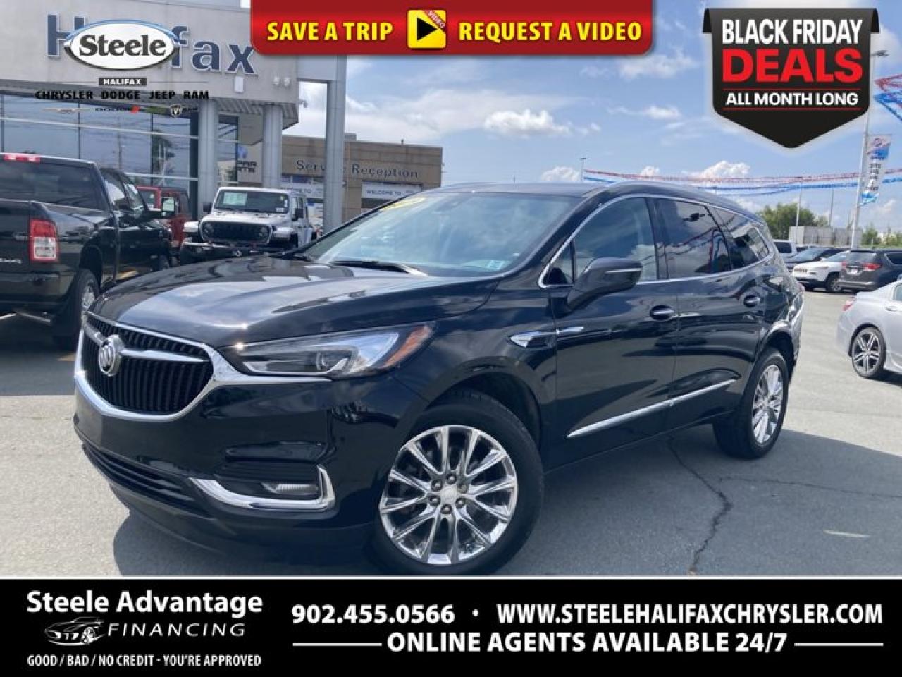 Used 2019 Buick Enclave Premium - LOW KM, AWD, MEM HTD AND COOLED LEATHER SEATS, CAPTAIN SEATS, BUICK SAFETY SENSE, SUNROOF for sale in Halifax, NS