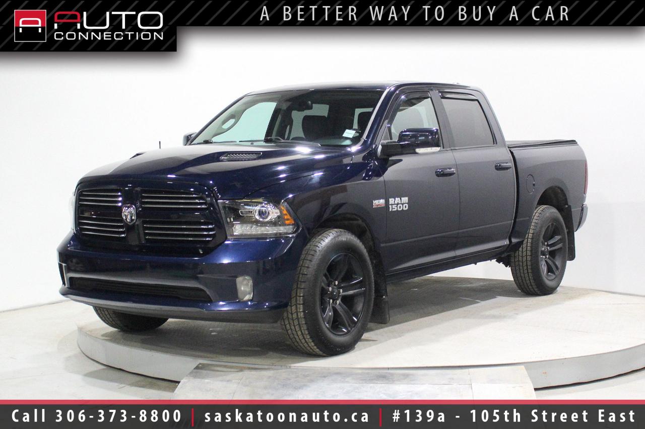 Used 2017 RAM 1500 Sport - CREW CAB - ACCIDENT FREE - SPORT PREMIUM PKG - NAV for sale in Saskatoon, SK