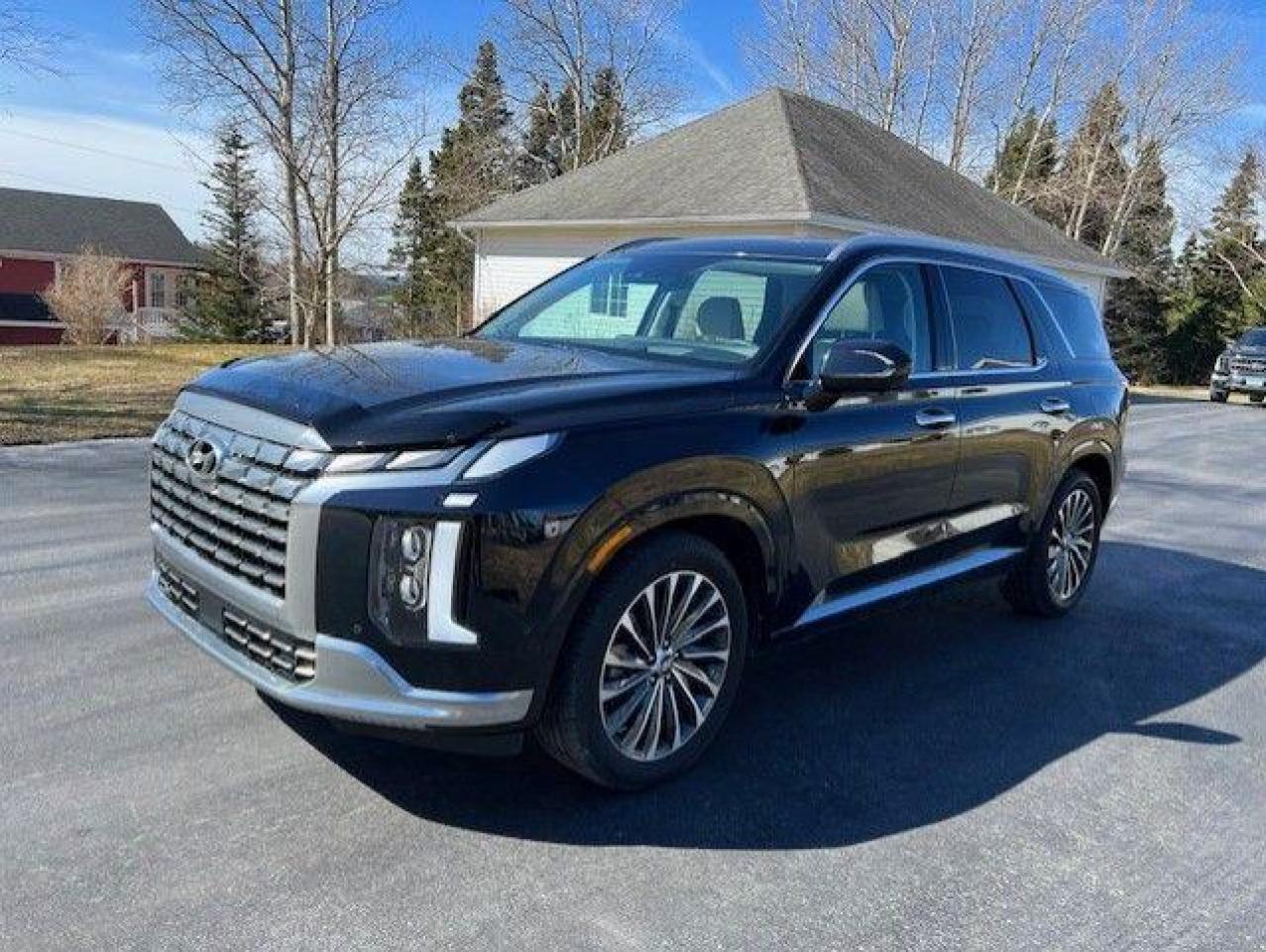 <p>Step into luxury and comfort with this stunning 2023 Hyundai PALISADE Ultimate Calligraphy 7-Passenger AWD, now available at Canadian Auto Sales NL. This meticulously maintained SUV boasts a sleek blue exterior with a luxurious beige interior, making it a head-turner wherever you go. With its powerful 6-cylinder engine and smooth automatic transmission, this PALISADE delivers a commanding performance and a smooth, quiet ride. Whether youre taking the family on a road trip or navigating city streets, youll enjoy the spacious and versatile cabin that offers ample seating for seven passengers and plenty of cargo space. At just 20,230km, this PALISADE is practically brand new, and comes with the peace of mind of the balance of the factory warranty.</p><p>This Ultimate Calligraphy trim level is loaded with premium features designed to enhance your driving experience. Enjoy the ultimate in comfort with heated and ventilated front seats, a heated steering wheel, and a panoramic sunroof. Stay connected and entertained with the advanced infotainment system featuring a premium sound system, navigation, Bluetooth connectivity, and SiriusXM radio. Safety is paramount with features like blind spot monitoring, lane departure warning, automatic emergency braking, and a comprehensive suite of airbags. The PALISADE also boasts a powerful all-wheel drive system, ensuring confident handling in any weather conditions.</p><p>Here are five of the most sizzling features that set this Hyundai PALISADE apart:</p><ul><li><strong>Ultimate Calligraphy Trim:</strong> Experience the epitome of luxury and refinement with the top-of-the-line Ultimate Calligraphy trim.</li><li><strong>Panoramic Sunroof:</strong> Soak up the sun and enjoy breathtaking views with the panoramic sunroof.</li><li><strong>Heated and Ventilated Front Seats:</strong> Stay comfortable year-round with heated and ventilated front seats.</li><li><strong>Premium Sound System:</strong> Immerse yourself in rich, high-fidelity audio with the premium sound system.</li><li><strong>All-Wheel Drive:</strong> Enjoy confident handling in any weather condition with the powerful all-wheel drive system.</li></ul>