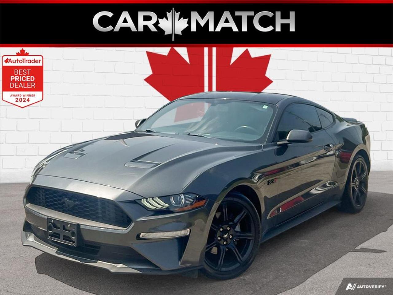 Used 2018 Ford Mustang ECOBOOST / AUTO / ALLOYS / AC for sale in Cambridge, ON