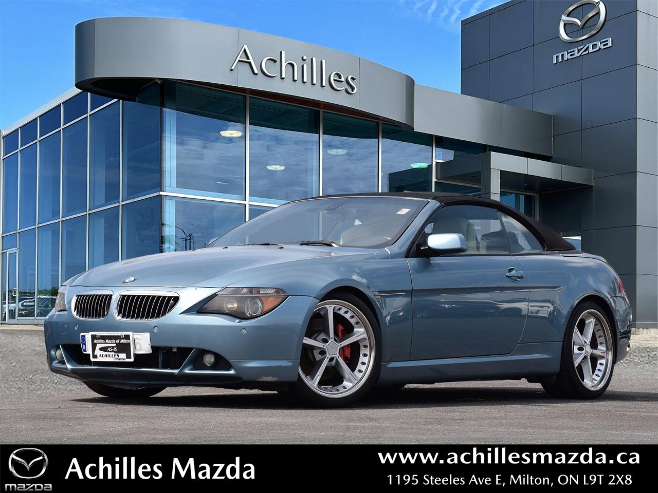 Used 2007 BMW 650i i *AS-IS* CONV, LTHR for sale in Milton, ON