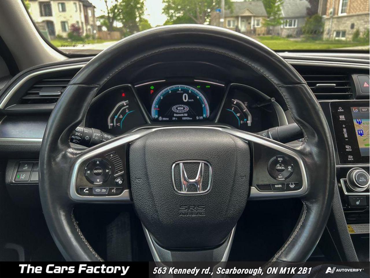 2017 Honda Civic Touring CVT No Accident - Apple Carplay! - Photo #14