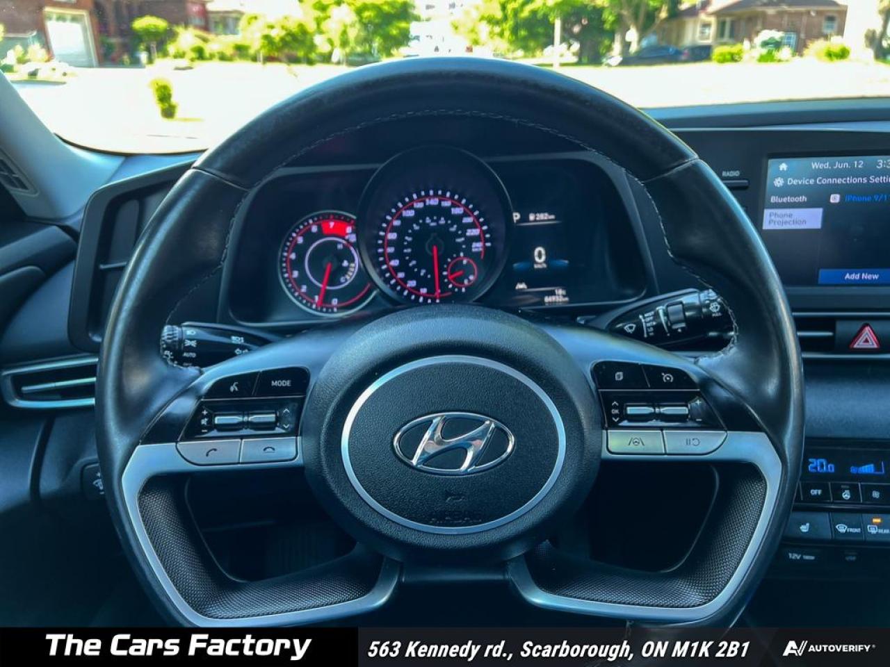 2021 Hyundai Elantra Preferred IVT w/Sun & Tech Package - Photo #14