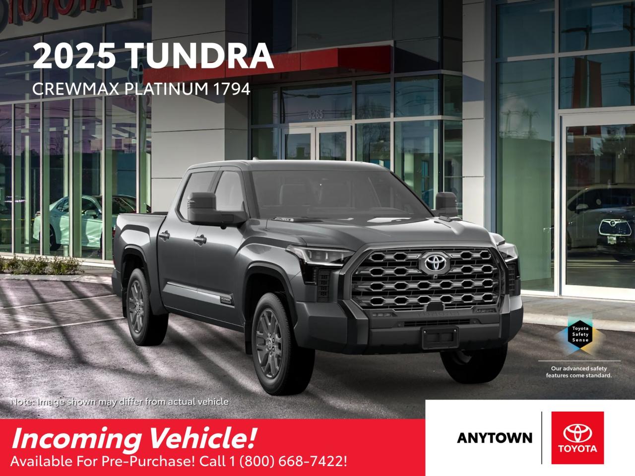 New 2025 Toyota Tundra CREWMAX PLATINUM 1794 for sale in Williams Lake, BC