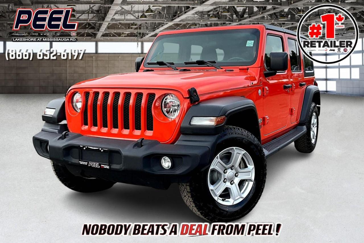 Used 2019 Jeep Wrangler Unlimited Sport S | Dual Top | Heated Seats | Manual | 4X4 for sale in Mississauga, ON