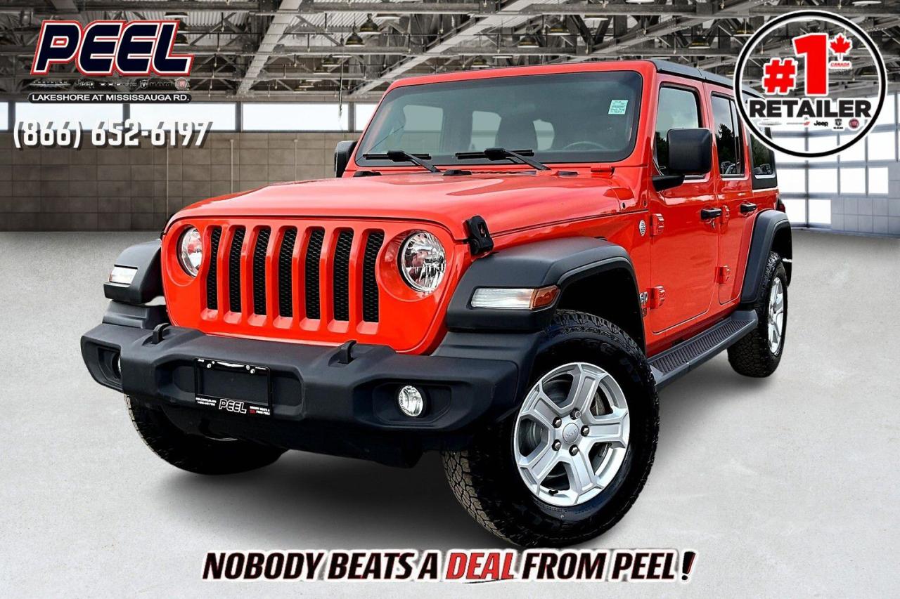 Used 2019 Jeep Wrangler Unlimited Sport S | Dual Top | Heated Seats | Manual | 4X4 for sale in Mississauga, ON