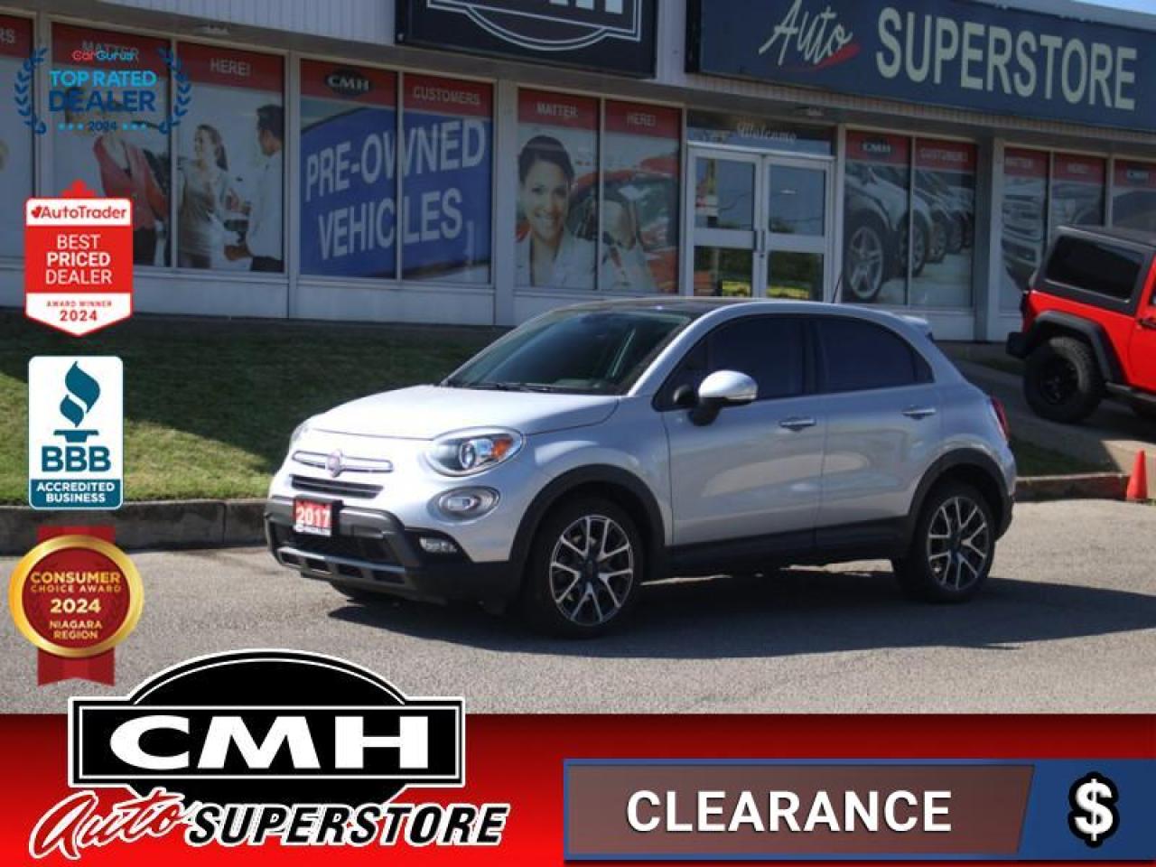 Used 2017 Fiat 500 X Trekking  **LOW KMS -  TWIN SUNROOF** for sale in St. Catharines, ON