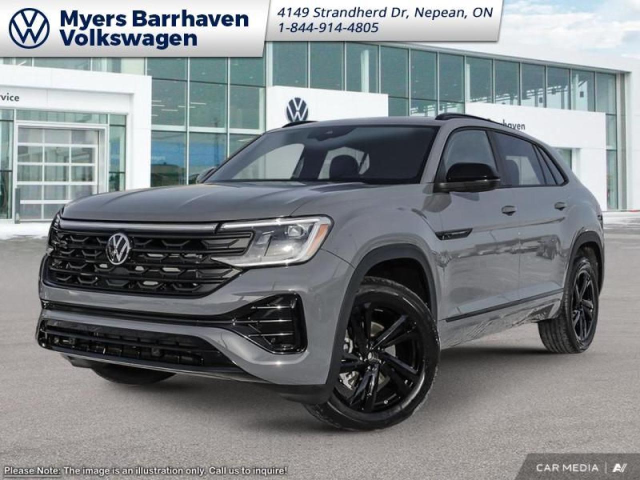 Used 2025 Volkswagen Atlas Cross Sport Comfortline R-Line Black Edition 2.0 TSI for sale in Nepean, ON
