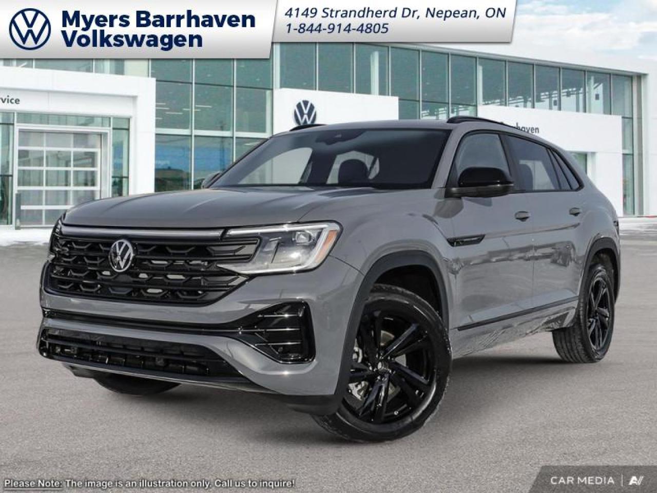 Used 2025 Volkswagen Atlas Cross Sport Comfortline R-Line Black Edition 2.0 TSI for sale in Nepean, ON