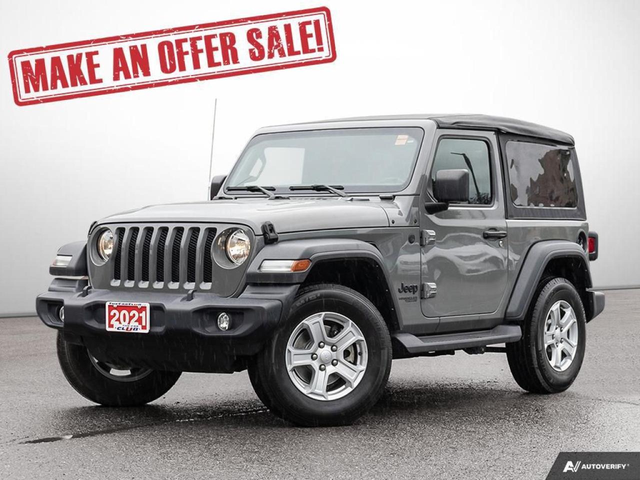 Used 2021 Jeep Wrangler Sport S for sale in Ottawa, ON