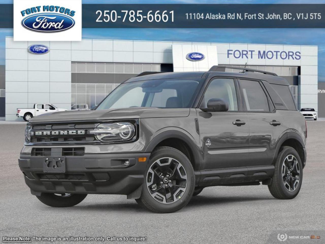 New 2024 Ford Bronco Sport Outer Banks  - Premium Audio for sale in Fort St John, BC