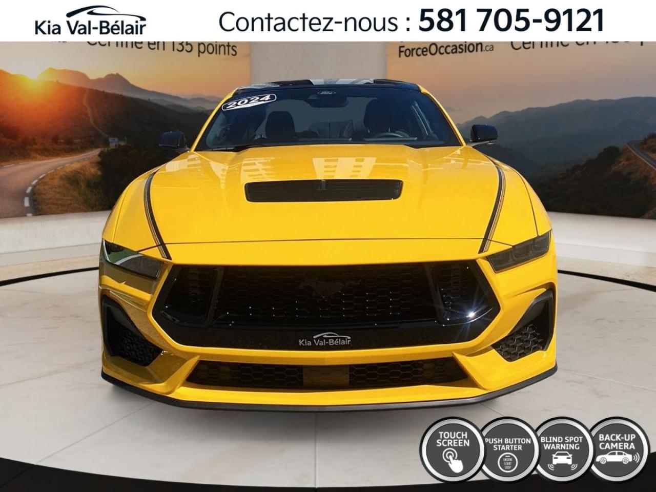 Used 2024 Ford Mustang GT BOUTON-POUSSOIR*APPLE CARPLAY*CAMÉRA* for sale in Québec, QC