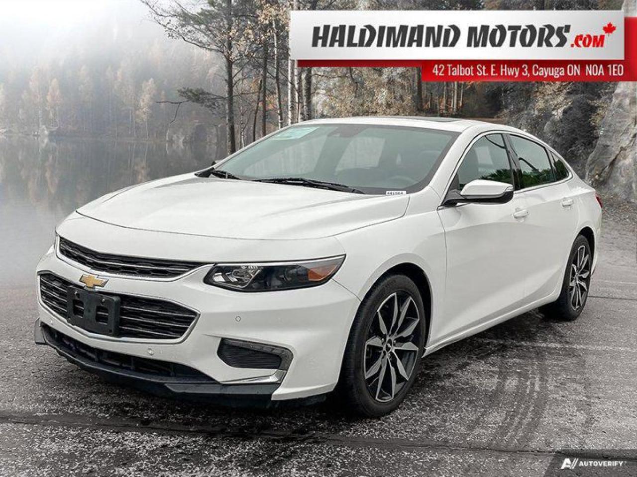 Used 2018 Chevrolet Malibu LT for sale in Cayuga, ON