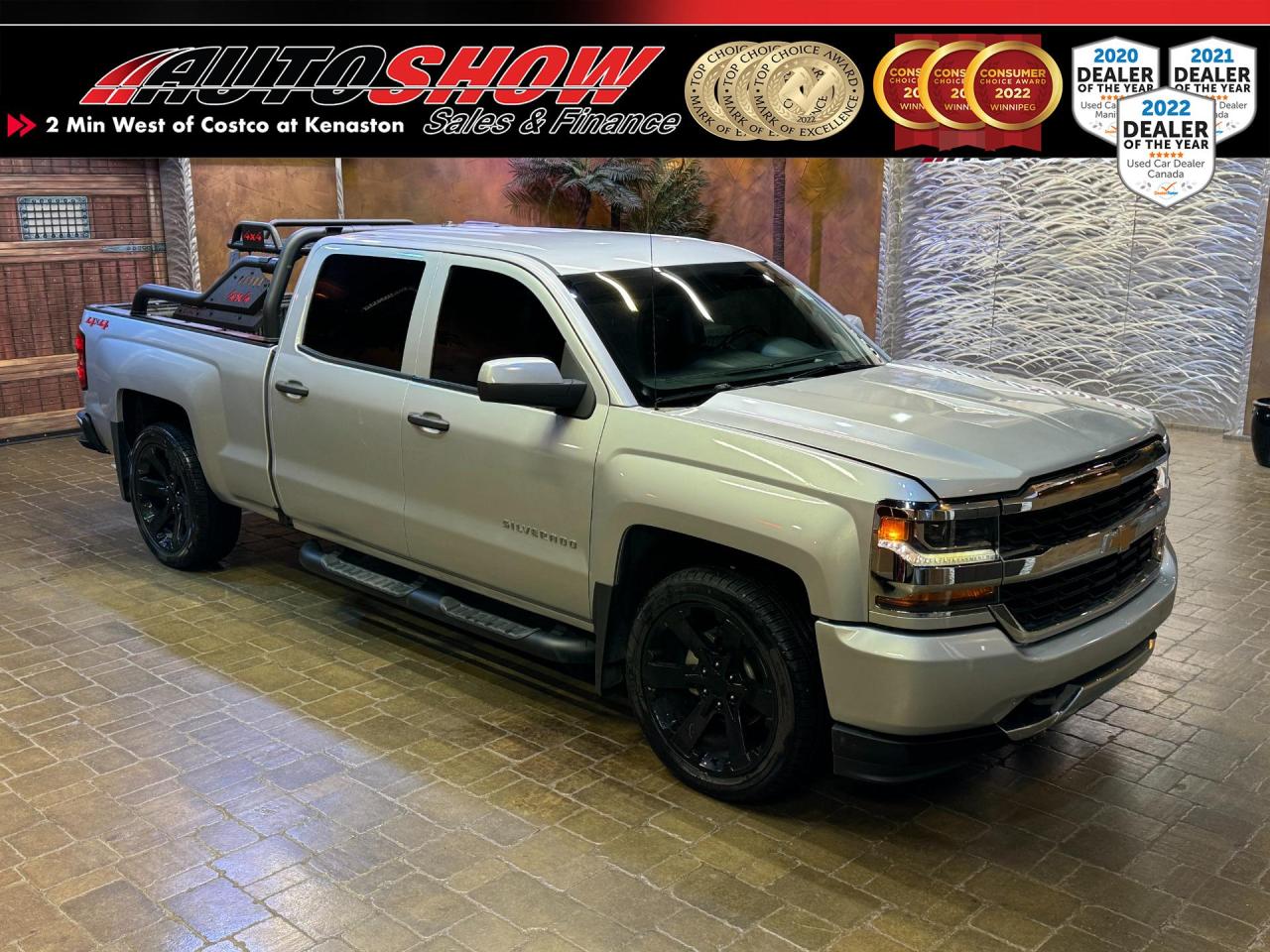 Used 2018 Chevrolet Silverado 1500 Work Truck 4WD - CLEAN CARFAX!!! for sale in Winnipeg, MB