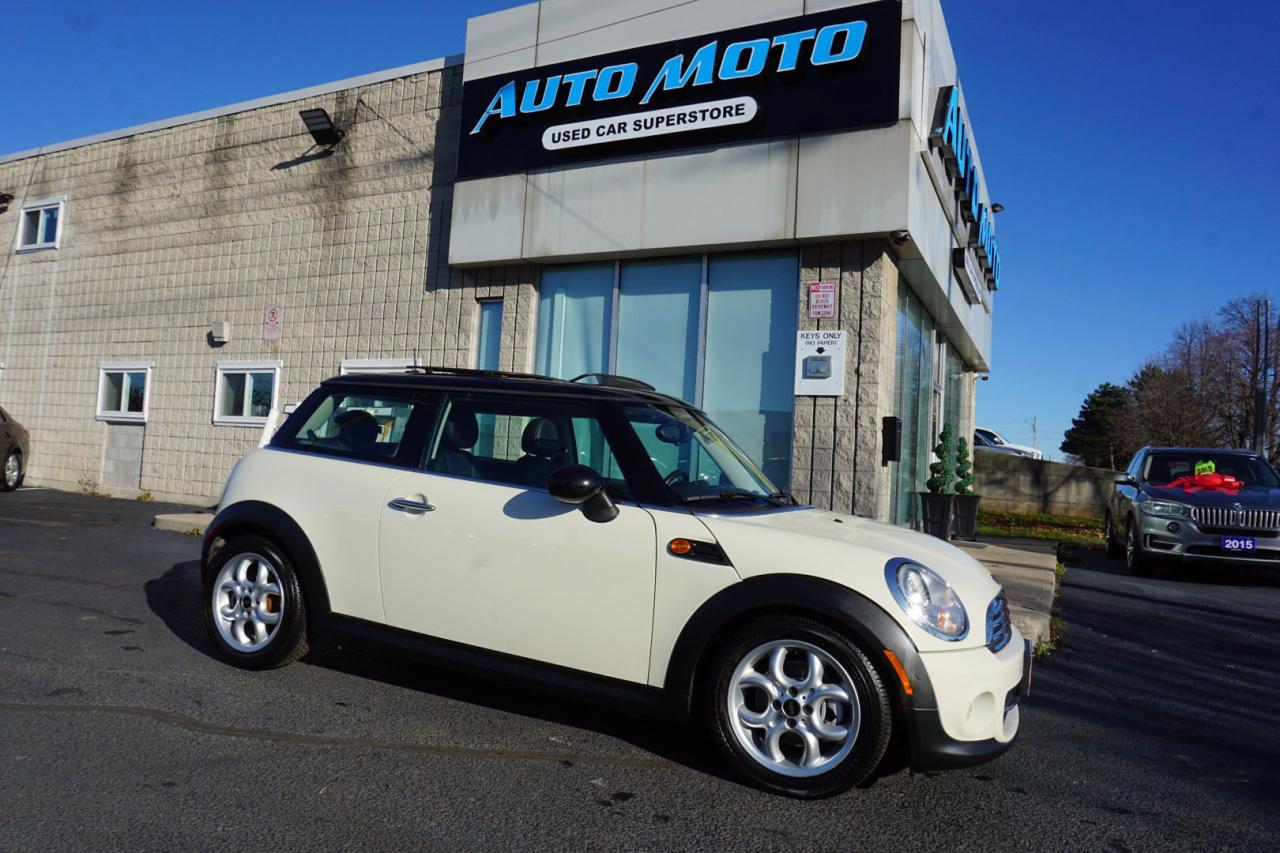 Used 2013 MINI Cooper 1.6 TURBO CERTIFIED *NEW TIMING* BLUETOOTH PANO ROOF LEATHER HEATED SEATS ALLOYS for sale in Burlington, ON