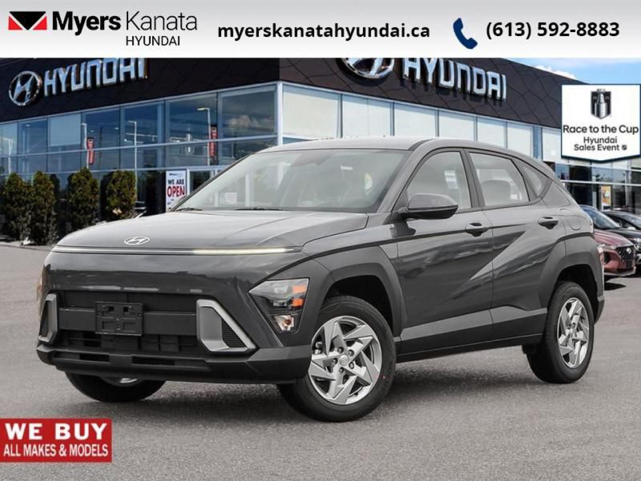 New 2025 Hyundai KONA Essential AWD  - Heated Seats - $108.83 /Wk for sale in Kanata, ON