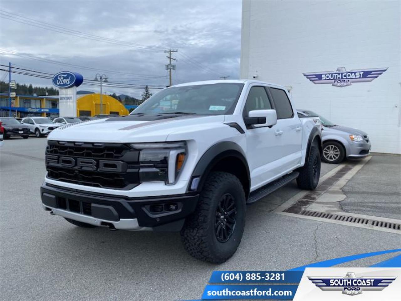 New 2024 Ford F-150 Raptor  - Leather Seats - Sunroof for sale in Sechelt, BC