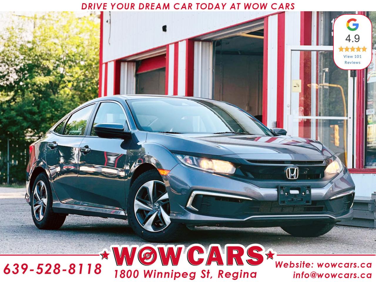 Used 2020 Honda Civic LX for sale in Regina, SK