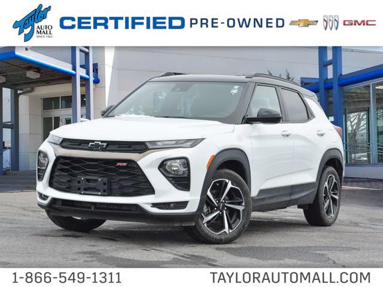 Used 2021 Chevrolet TrailBlazer RS-  Remote Start - $210 B/W for sale in Kingston, ON