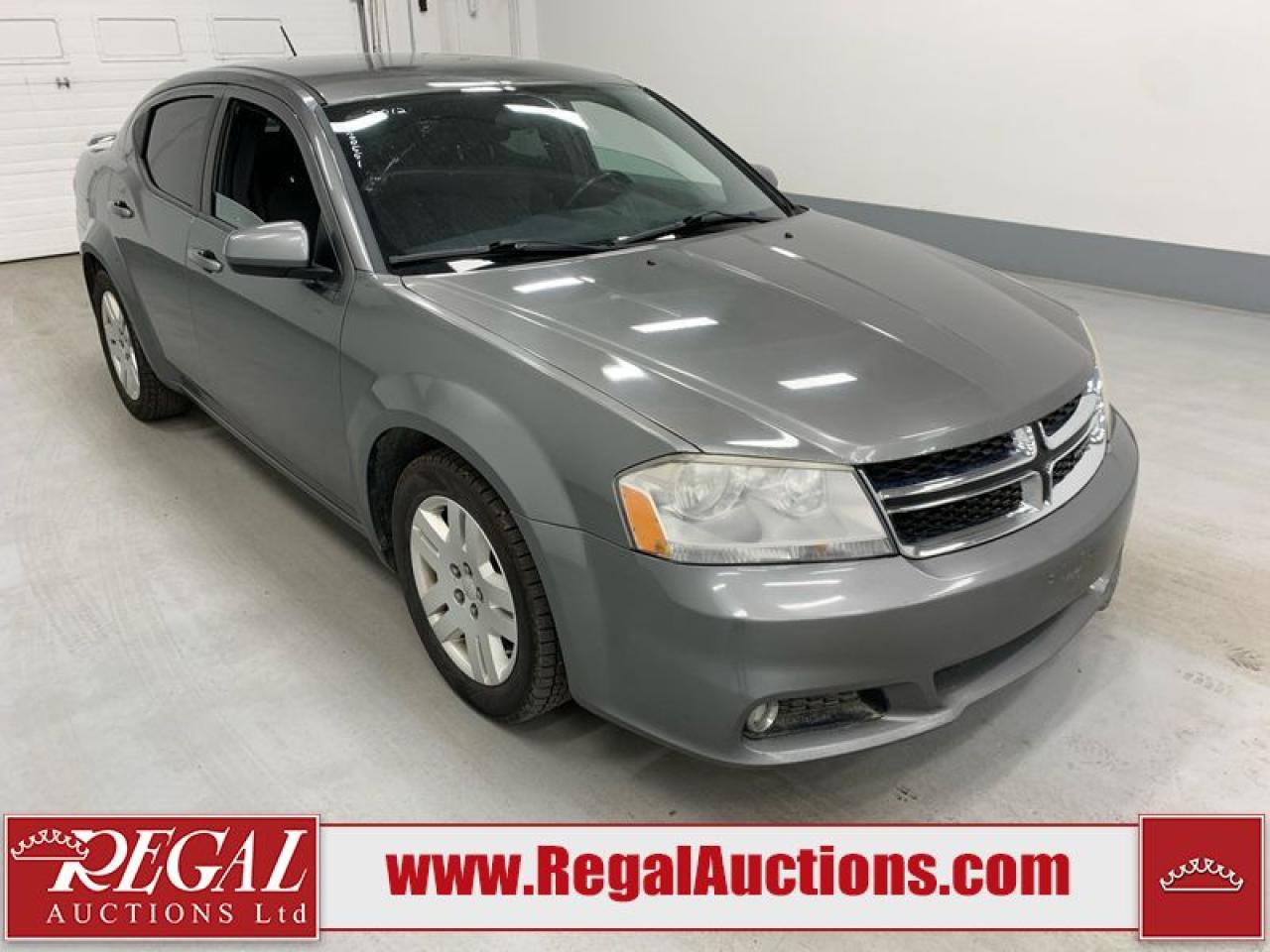 Used 2012 Dodge Avenger SXT for sale in Calgary, AB