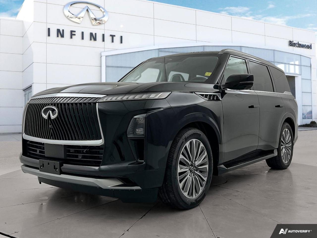 New 2025 Infiniti QX80 SENSORY 4-year oil change plan included! for sale in Winnipeg, MB