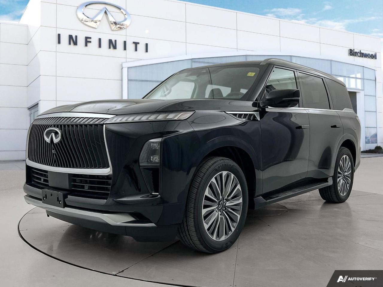 New 2025 Infiniti QX80 LUXE 4-year oil change plan included! for sale in Winnipeg, MB