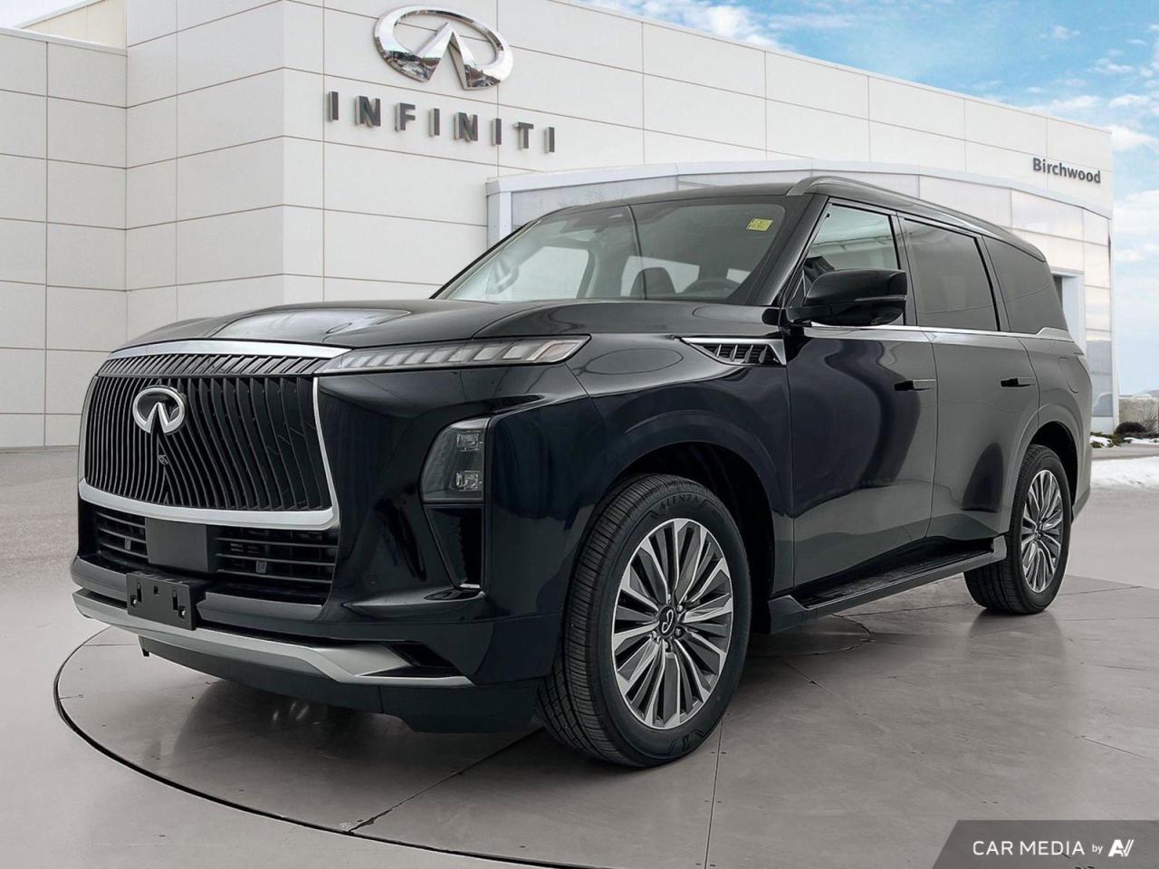 New 2025 Infiniti QX80 LUXE 4-year oil change plan included! for sale in Winnipeg, MB