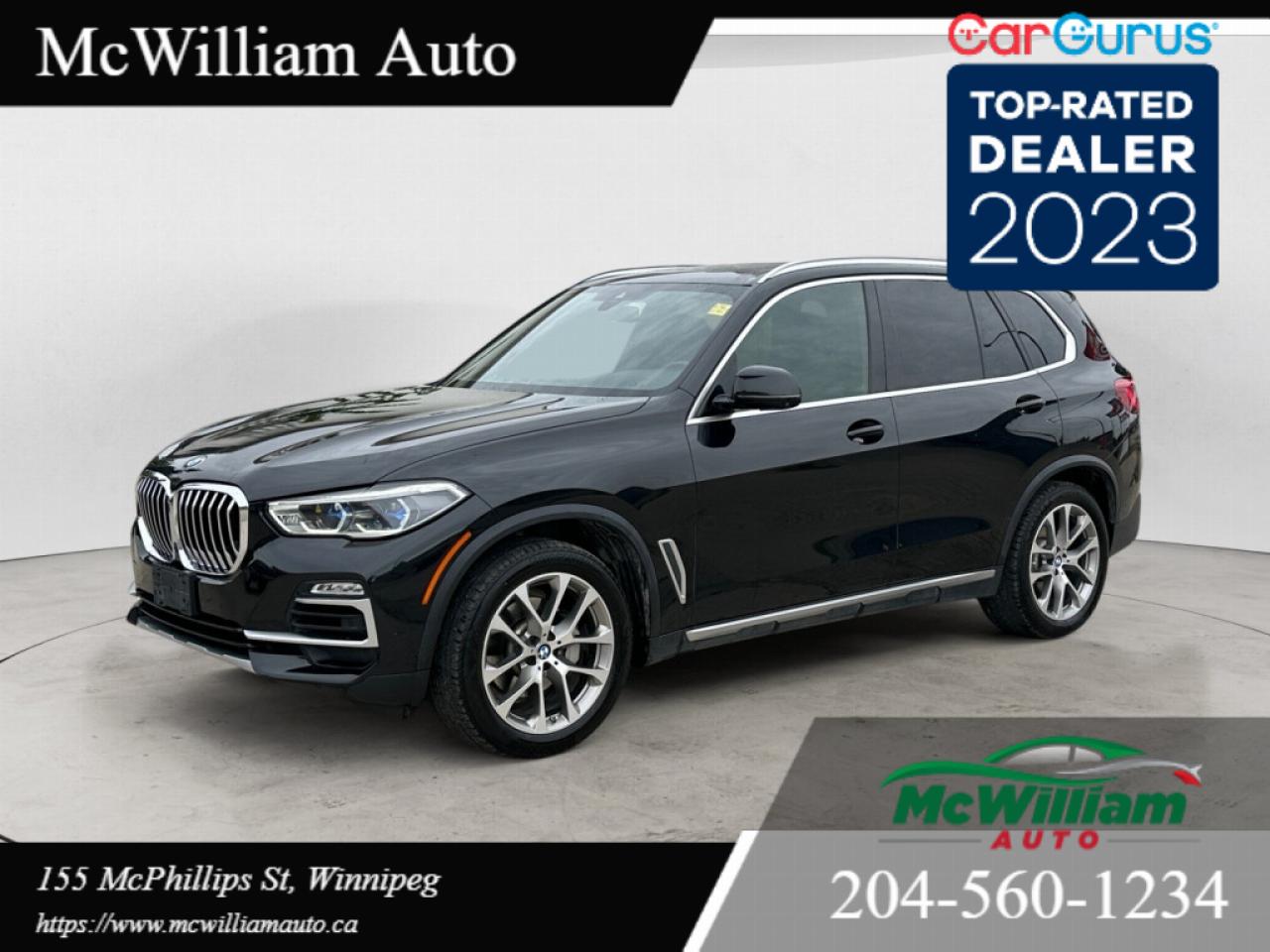 Used 2019 BMW X5 XDrive40i AWD I BACK UP CAM I MOONROOF I HEATED COOLED LTHR SEATS I NAVI- for sale in Winnipeg, MB