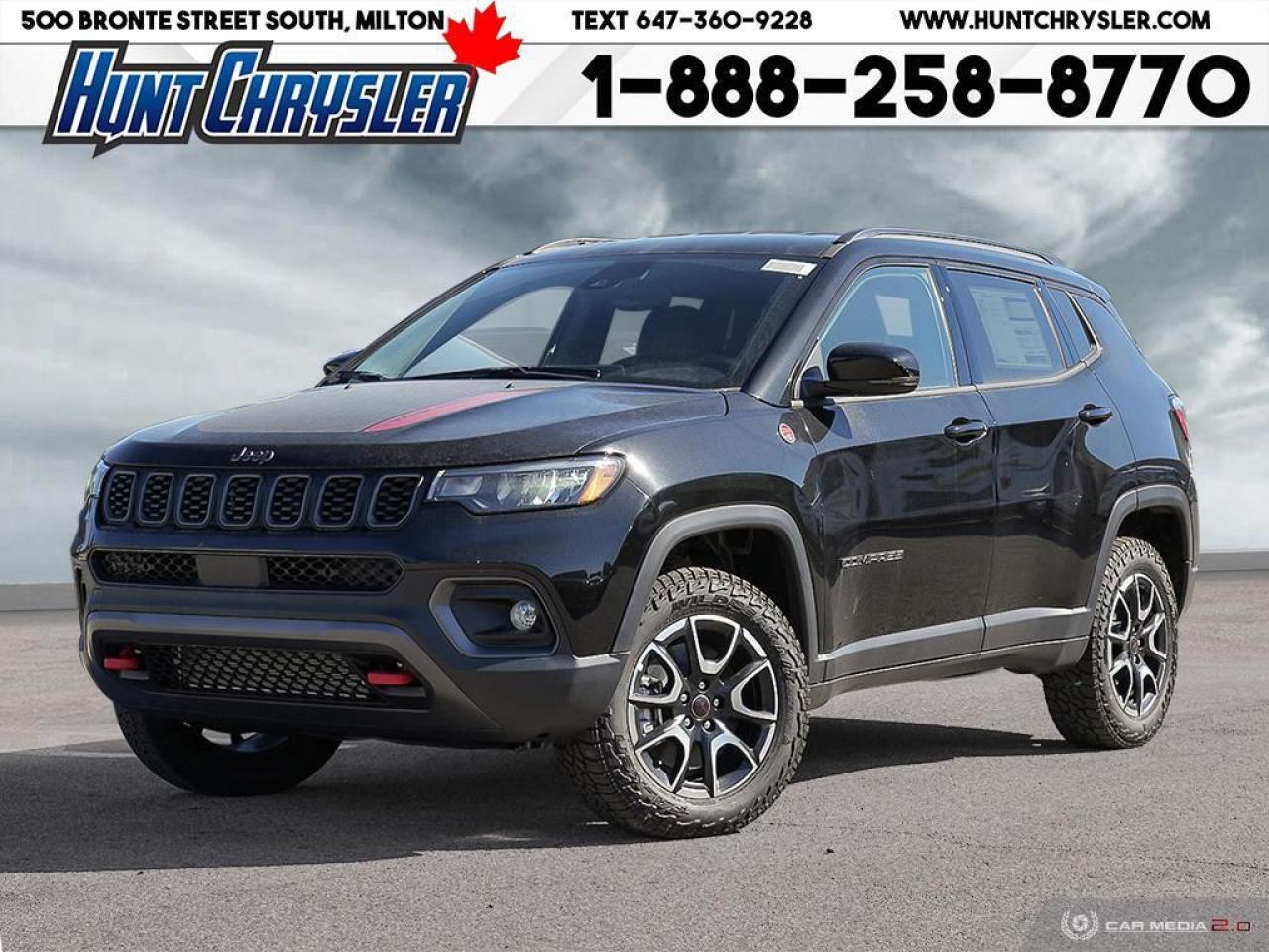 New 2025 Jeep Compass TRAILHAWK | 4X4 | BLIND | PWR LFT | TECH | SAFETY! for sale in Milton, ON