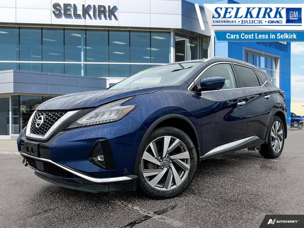 Used 2019 Nissan Murano SL AWD for sale in Selkirk, MB