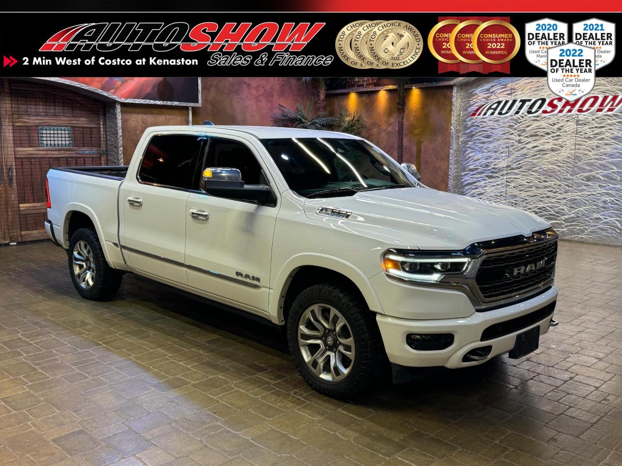 Used 2022 RAM 1500 Limited - Heated Leather Interior, Remote Start!! for sale in Winnipeg, MB