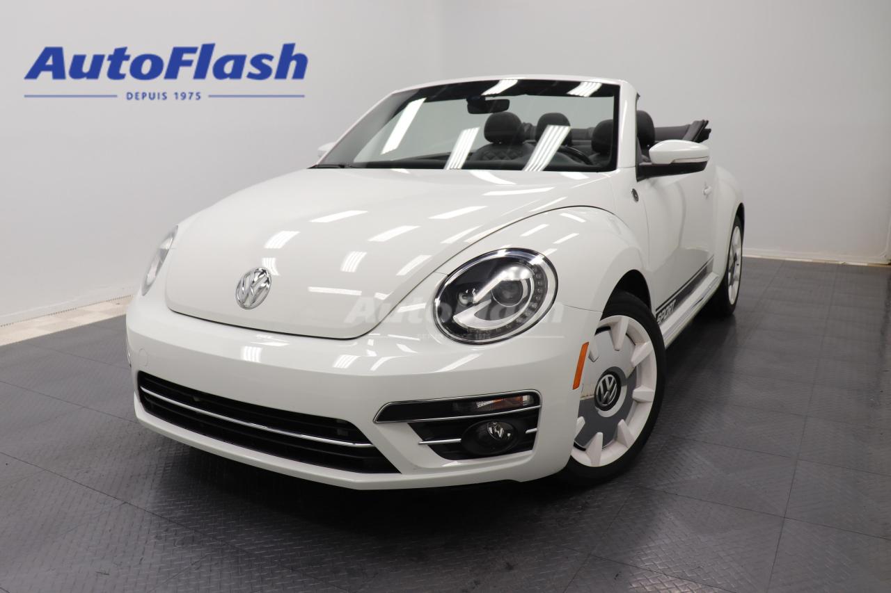 Used 2019 Volkswagen Beetle Convertible WOLFSBURG EDITION, CAMERA, CUIR, SIEGES CHAUFF for sale in Saint-Hubert, QC