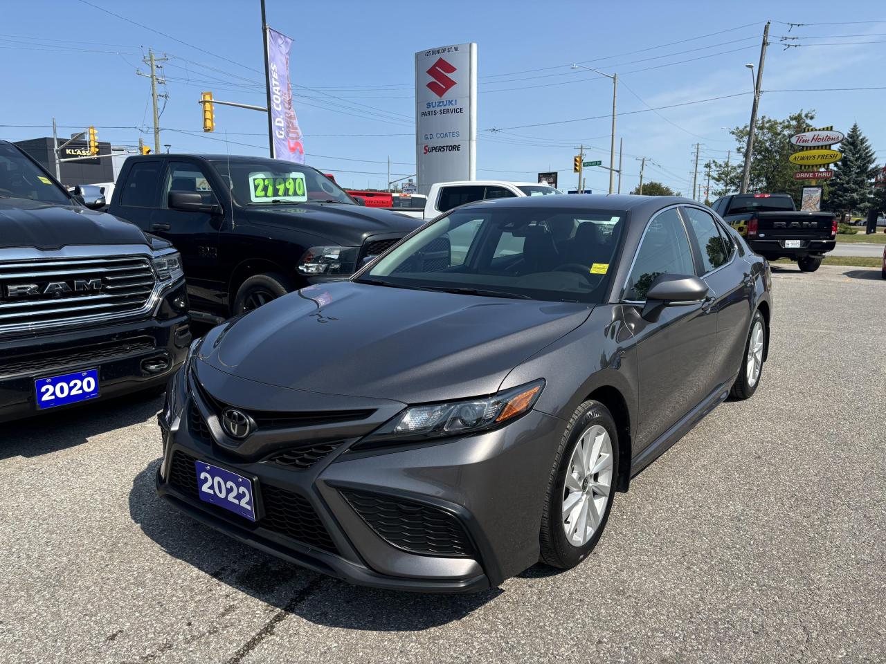 Used 2022 Toyota Camry SE ~Leather ~Bluetooth ~Backup Camera ~Alloys for sale in Barrie, ON