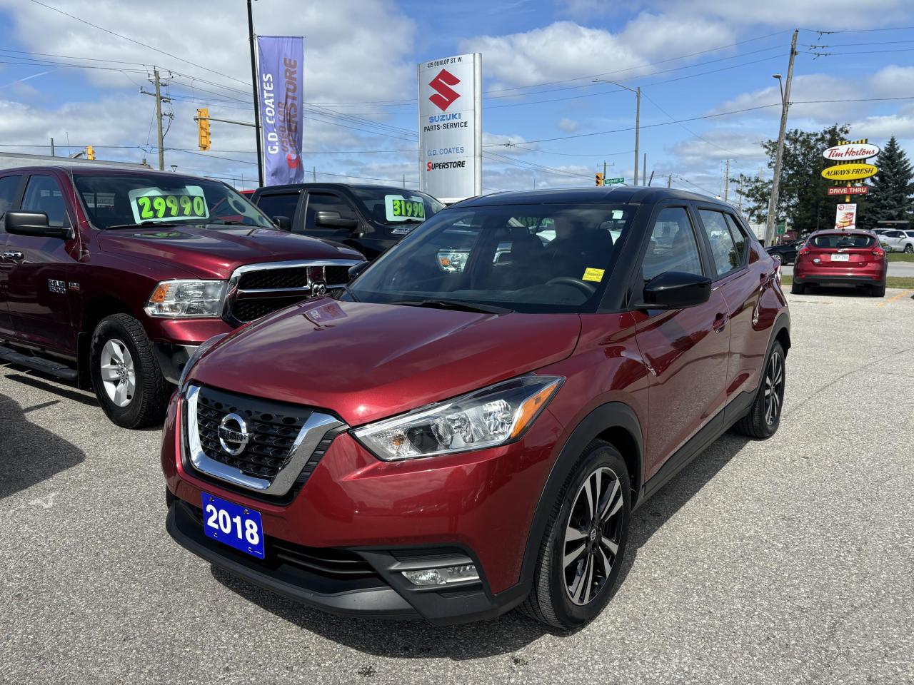 Used 2018 Nissan Kicks SV ~Bluetooth ~Backup Camera ~Heated Seats ~Alloys for sale in Barrie, ON