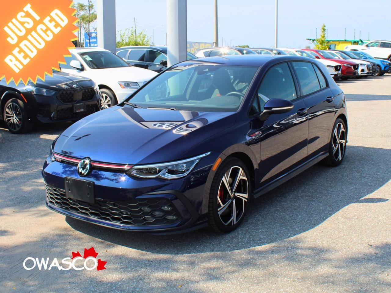 Used 2024 Volkswagen Golf GTI 2.0L Legendary Handling! Clean CarFax! for sale in Whitby, ON