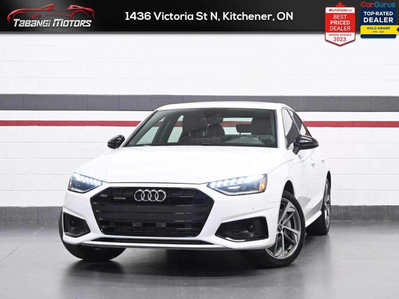 Used 2022 Audi A4 Black Optics Carplay Sunroof Heated Seats Blind Spot for sale in Mississauga, ON