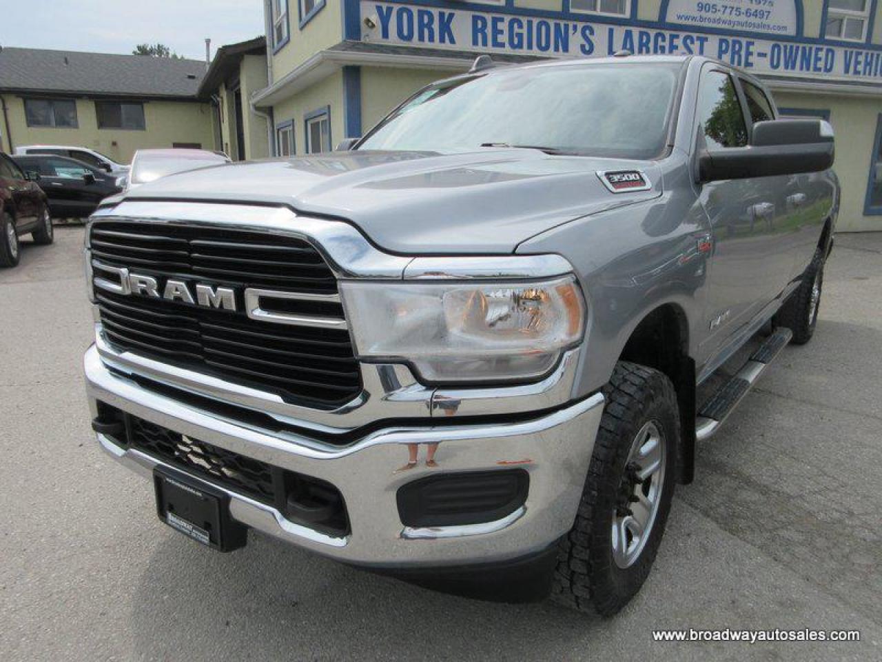 Used 2020 RAM 3500 1-TON BIG-HORN-MODEL 6 PASSENGER 6.4L - HEMI.. 4X4.. CREW-CAB.. 8-FOOT-BOX.. TRAILER BRAKE.. BLUETOOTH SYSTEM.. KEYLESS ENTRY.. for sale in Bradford, ON