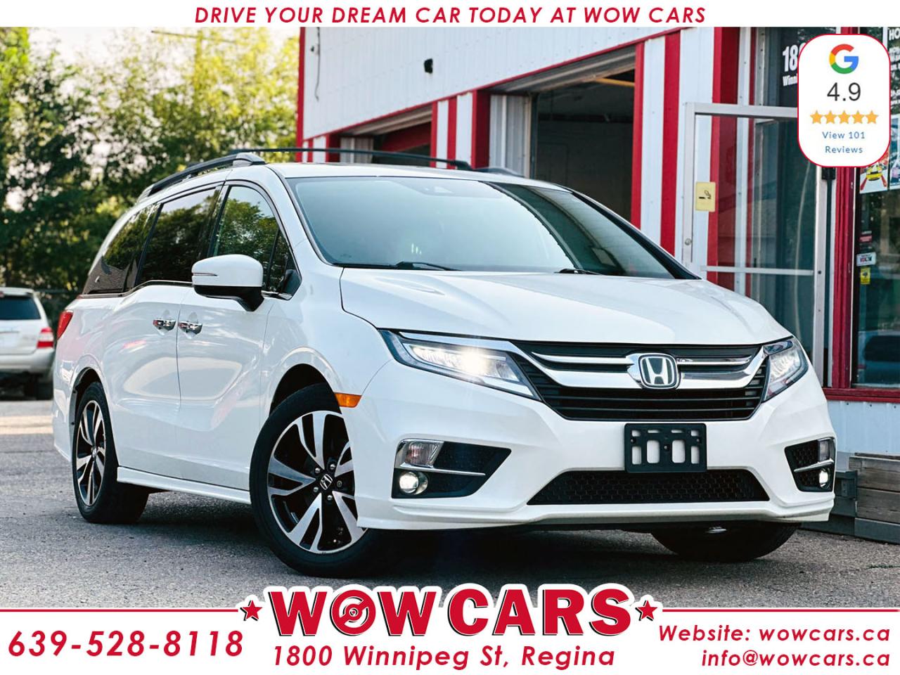 Used 2018 Honda Odyssey Touring for sale in Regina, SK